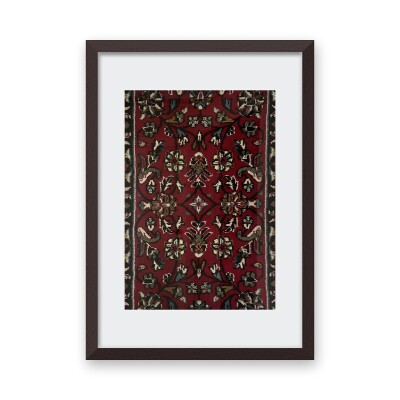 FrameHalı Saray Desen Halı Çerçeve – 50x70 cm