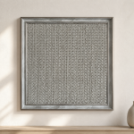 Depth Pattern Framed Rug – 38x38 cm