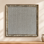 FrameHalı Sarım Desen Halı Çerçeve – 38x38 cm