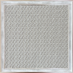 FrameHalı İlmek Desen Halı Çerçeve – 38x38 cm