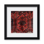 FrameHalı Madalyon Desen Halı Çerçeve – 40–43 cm