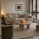 FrameHalı Madalyon Desen Halı Çerçeve – 40–43 cm