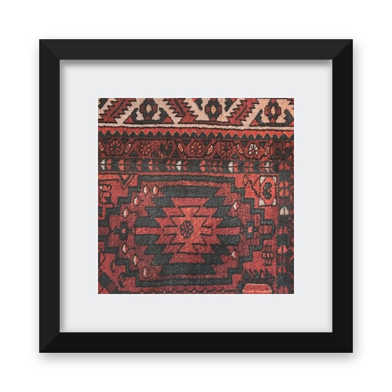 FrameHalı Madalyon Desen Halı Çerçeve – 40–43 cm