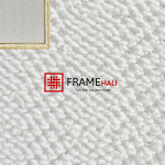 FrameHalı Örgü Desen Halı Çerçeve – 38x38 cm