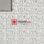 FrameHalı Sarım Desen Halı Çerçeve – 38x38 cm