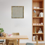 FrameHalı Uyumlu Desen Halı Çerçeve – 38x38 cm