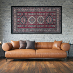 FrameHalı Hane Desen Halı Çerçeve – 84x153 cm