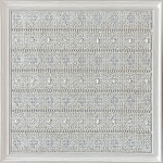 FrameHalı Zaman Desen Halı Çerçeve – 38x38 cm